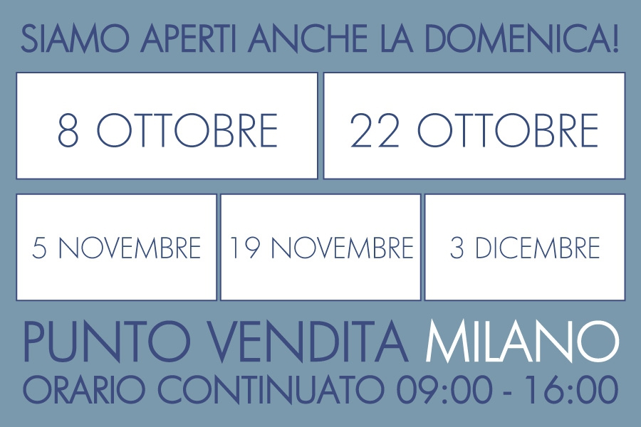 slide APERTURE STRAORDINARIE MILANO