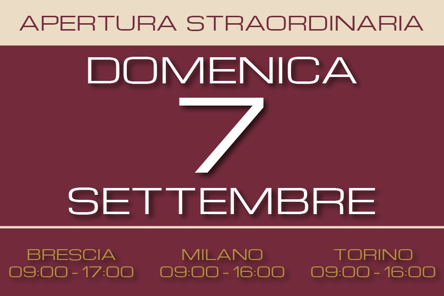 slide DOMENICA 7 SETTEMBRE BS MI TO