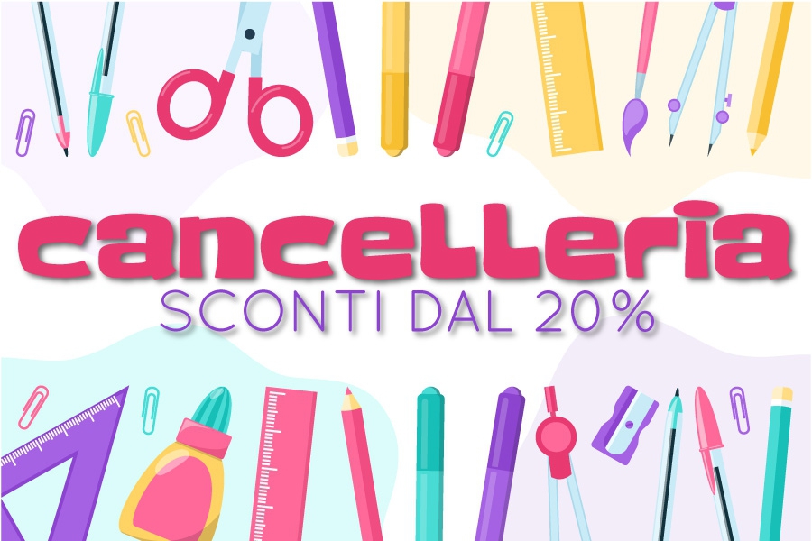 slide CANCELLERIA IN PROMO
