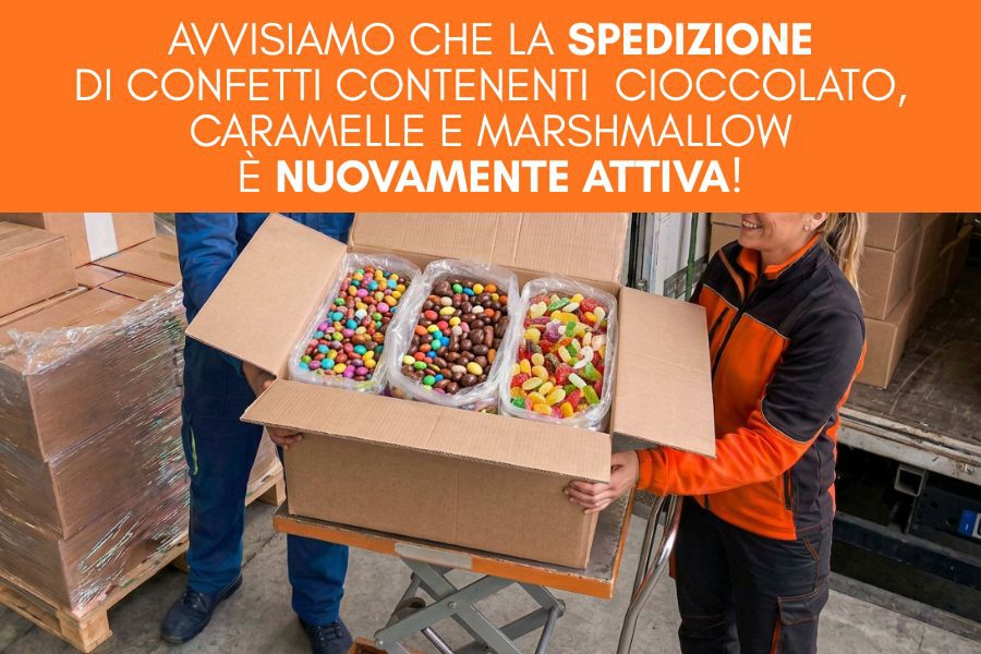 slide SPEDIZIONE CONFETTI