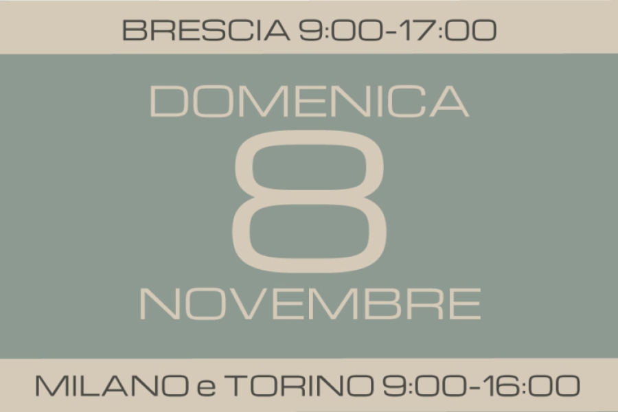slide DOMENICA 8 NOVEMBRE
