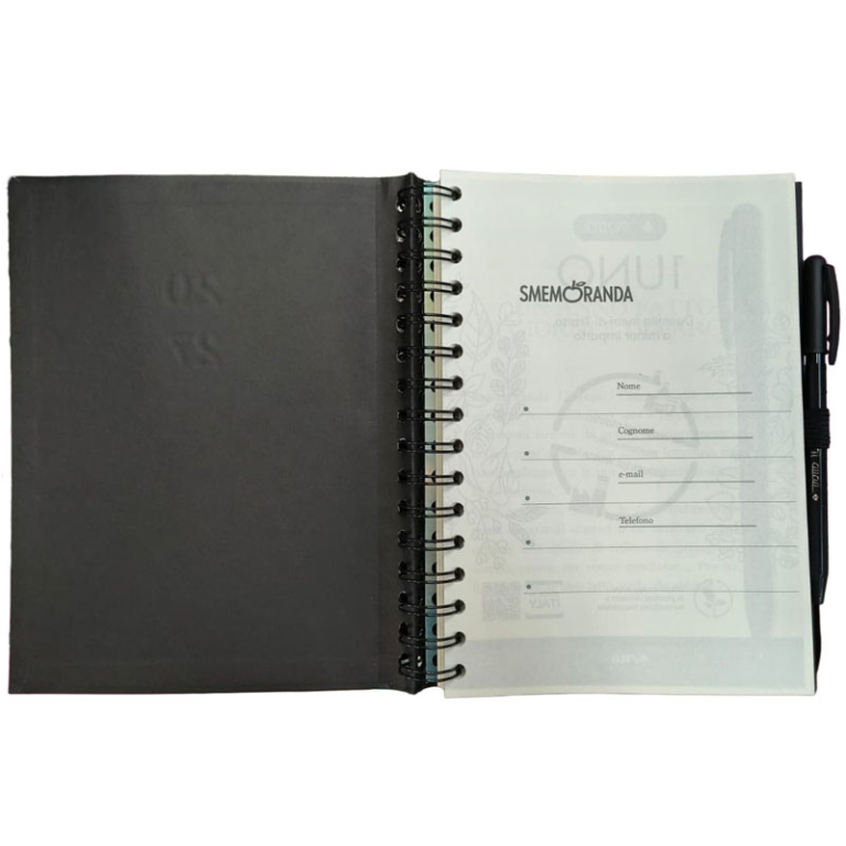 AGENDA GIORNALIERA 15X21CM 12 MESI SMEMORANDA SPIRALE 2