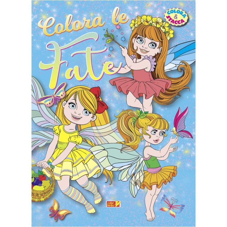 LIBRO DA COLORARE LE FATE 64PG V.4,90