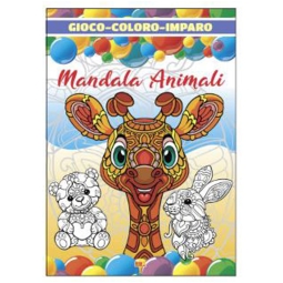 LIBRO DA COLORARE MANDALA ANIMALI 16PG V.1,90