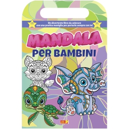 LIBRO DA COLORARE MANDALA BAMBINI C/MAN.96PG V.4,9