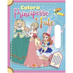 LIBRO DA COLORARE PRINCIPESSE VALIGIA 32PG V.4,90