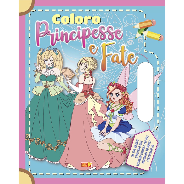 LIBRO DA COLORARE PRINCIPESSE VALIGIA 32PG V.4,90