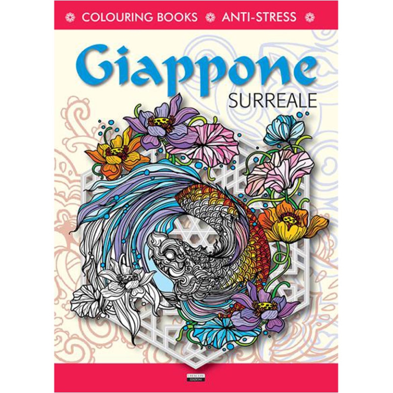 LIBRO DA COLORARE MANDALA GIAPPONE 64PG V.4,90