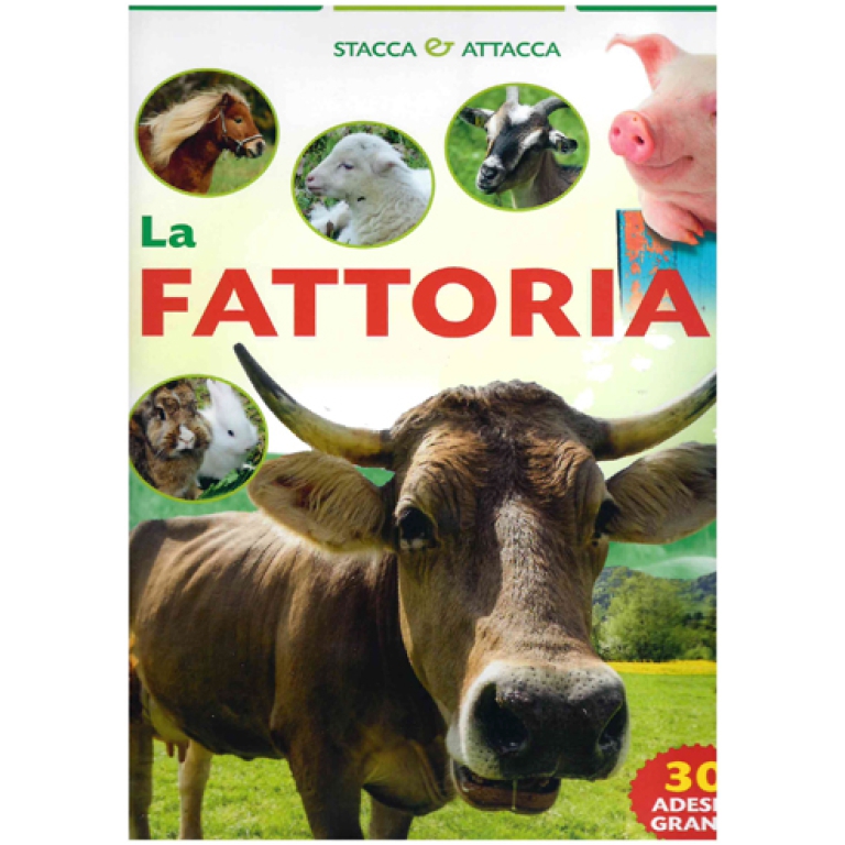 LIBRO STICKERS FATTORIA  24PG V.4,90