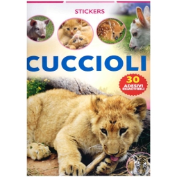 LIBRO STICKERS CUCCIOLI  24PG V.4,90