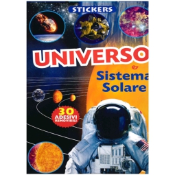LIBRO STICKERS UNIVERSO ESISTEMA SOLARE 24PG V.4,9