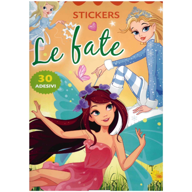 LIBRO STICKERS LE FATE   24PG V.4,90