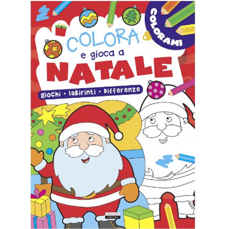 LIBRO DA COLORARE NATALE 64PG V.4,90