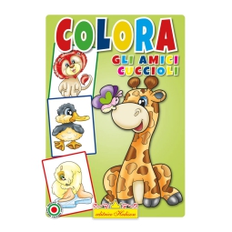 LIBRO COLORARE AMICI CUCCIOLI V.3,00