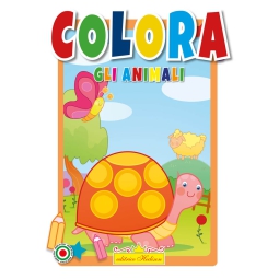 LIBRO COLORARE ANIMALI   TRATTO SEMPLICE V.3,00