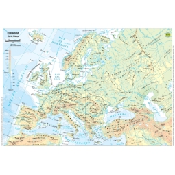 CARTINE EUROPA 20PZ A3   PLASTICATE GEOGRAFICHE