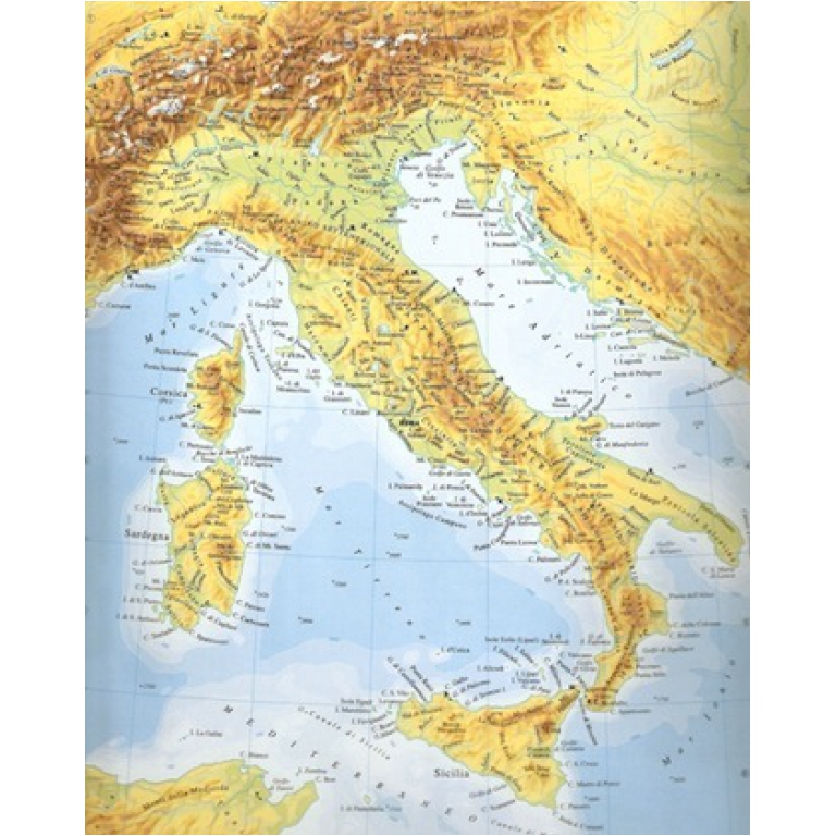 CARTINE ITALIA 20PZ A3   PLASTIFICATE GEOGRAFICHE