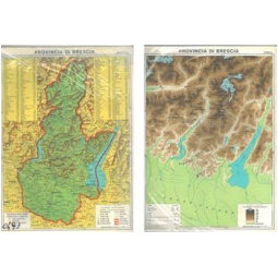 CARTINE BS PROVINCIA 25X35 25PZ PLASTICATE GEOGRAFICHE