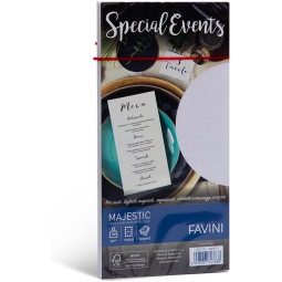 BUSTE PERLATE 10PZ BIANCO 11X22 SPECIAL EVENTS