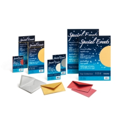 BUSTE PERLATE 10PZ AZZURRO 17X17 SPECIAL EVENTS