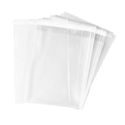 BUSTE CELLO TRASPARENTE 100PZ 6X10+2,5CM CON PATELLA