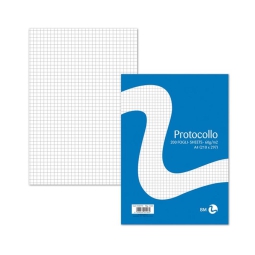 FOGLI PROTOCOLLO 200FG 4MM