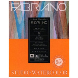 BLOCCO FABRIANO A4 200GR WATERCOLOR