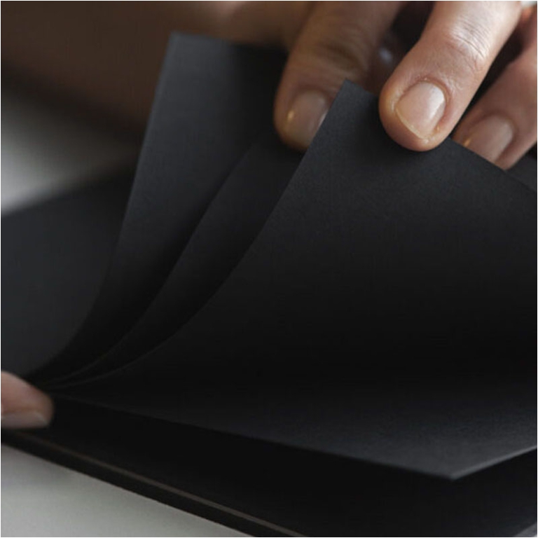 FAVINI ART BLOCCO BLACK  A4 320GR 10 FOGLI 2