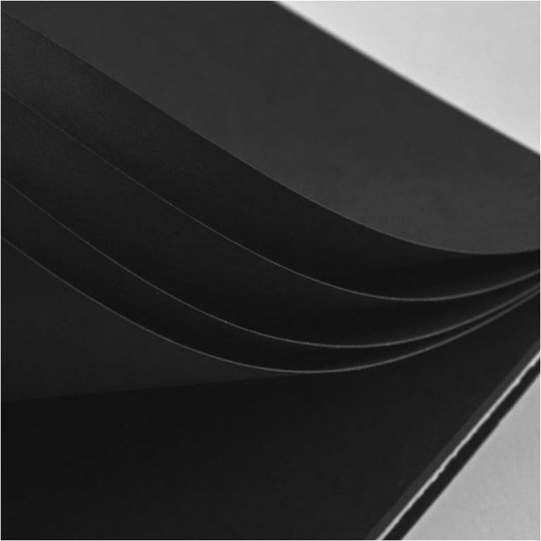 FAVINI ART BLOCCO BLACK  A4 320GR 10 FOGLI 5