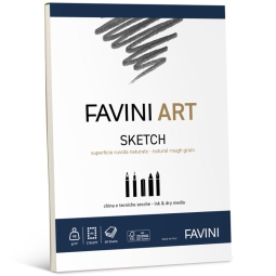 FAVINI ART BLOCCO SKETCH A4 90GR 40FG