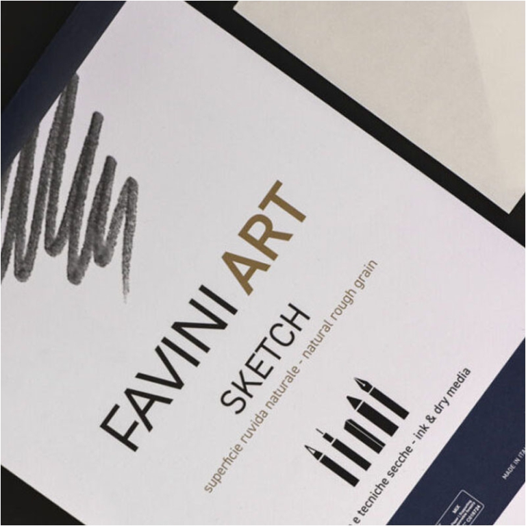FAVINI ART BLOCCO SKETCH A4 90GR 40FG 2