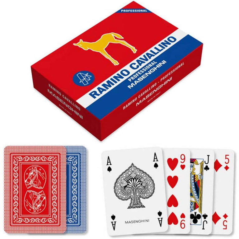 CARTE DA GIOCO RAMINO 5PZCAVALLINO MASENGHINI