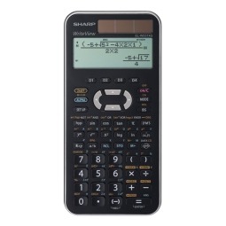 CALCOLATRICI SHARP ELW531TGB 422F 16C SCIENTIFICA