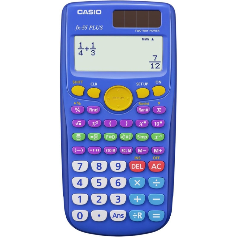 CALCOLATRICE SCIENTIFICA FX-55PLUS CASIO