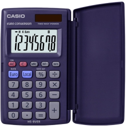 CALCOLATRICE TASCABILE   HS-8VERA 8CIFRE CASIO