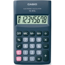 CALCOLATRICI CASIO HL815L TASCABILE 8 CIFRE