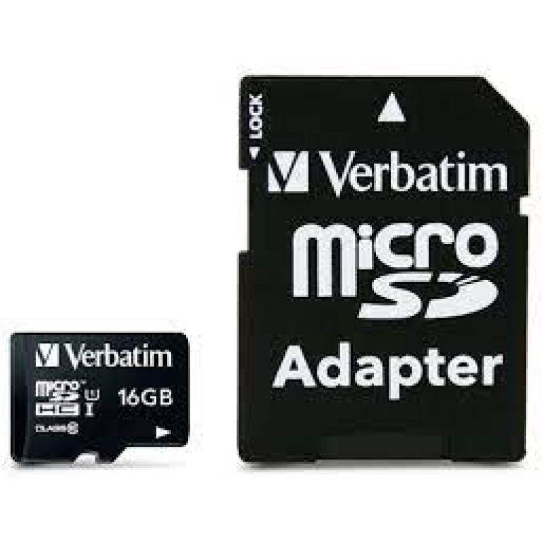 SCHEDA 16GB MICROSD SD 2IN1 MEMORIA DIGITALE C10 2