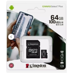 SCHEDA 64GB MICROSD SD 2IN1 CON ADATTATORE