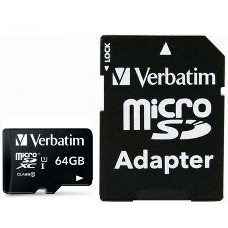 SCHEDA 64GB MICROSD SD 2IN1 CON ADATTATORE 2