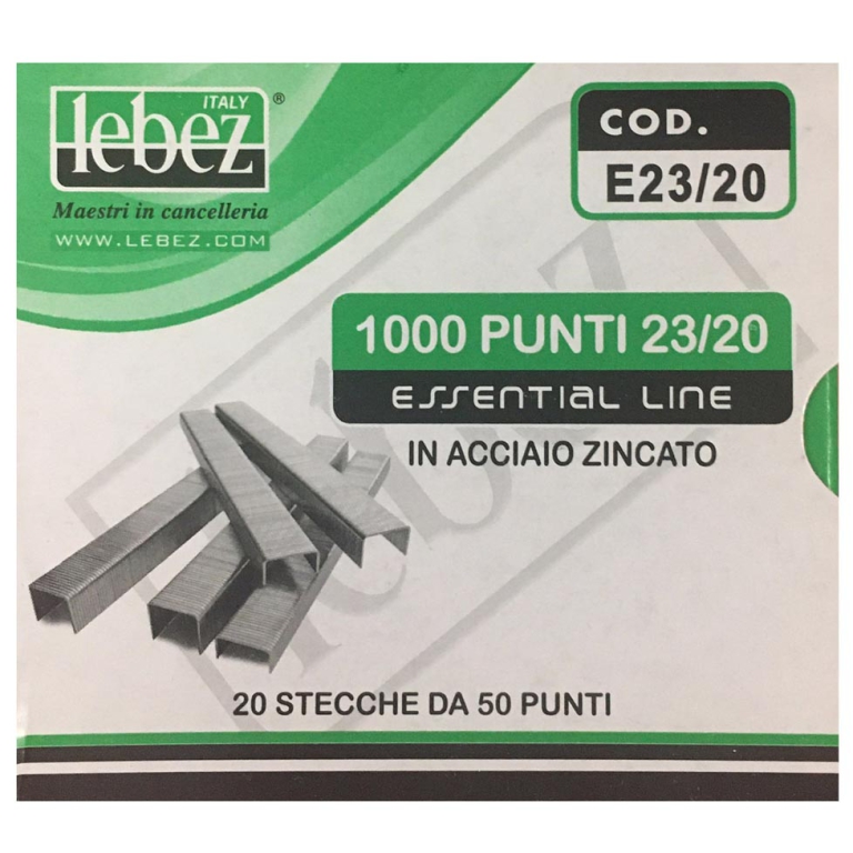 PUNTI CUCITRICE 23/20 1000PZ