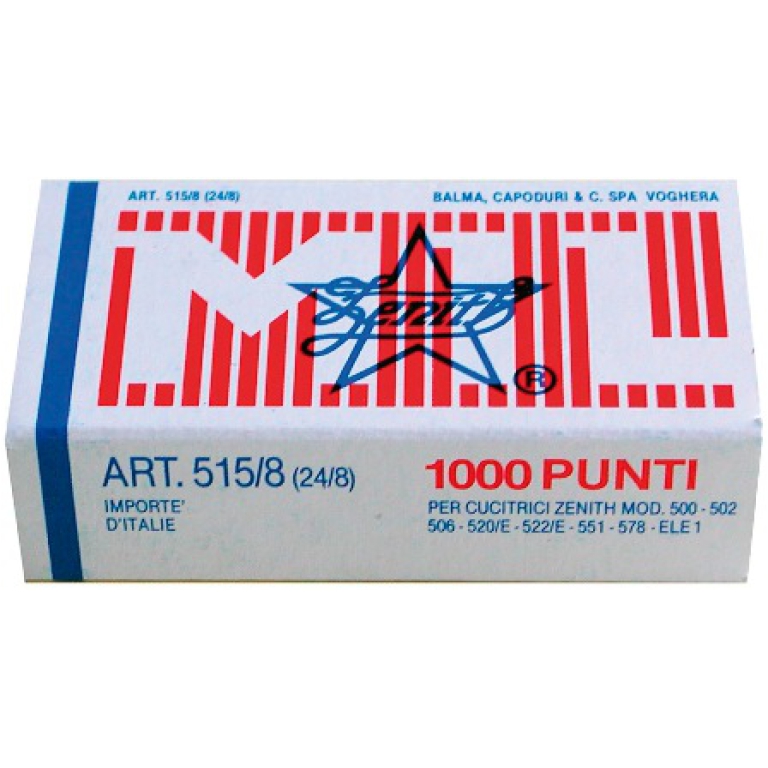 PUNTI ZENITH MIL 8MM 10SC