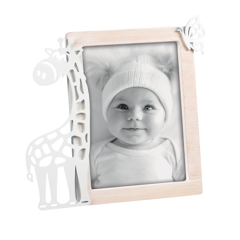 CORNICE MOD.A1581 13X18CM GIRAFFA LEGNO
