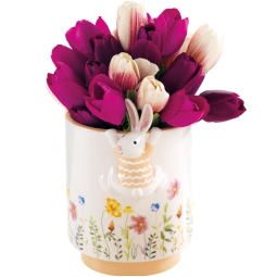 VASO H18,5CM BIANCO