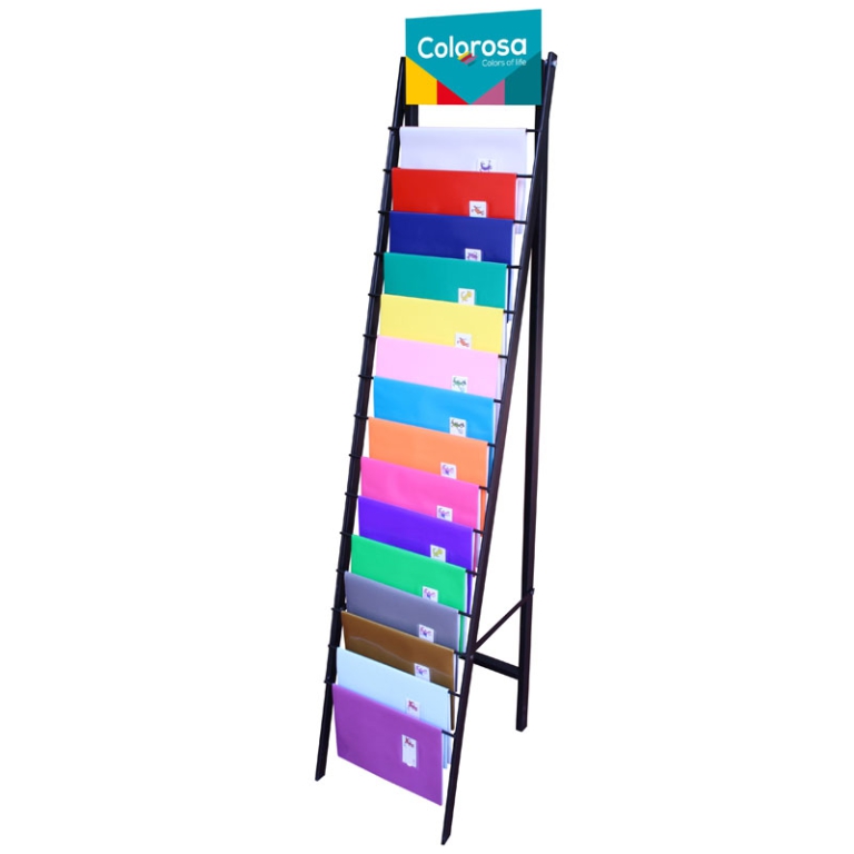 ESPOSITORE METALLO VUOTO COLOROSA B37 P49 H177 CM