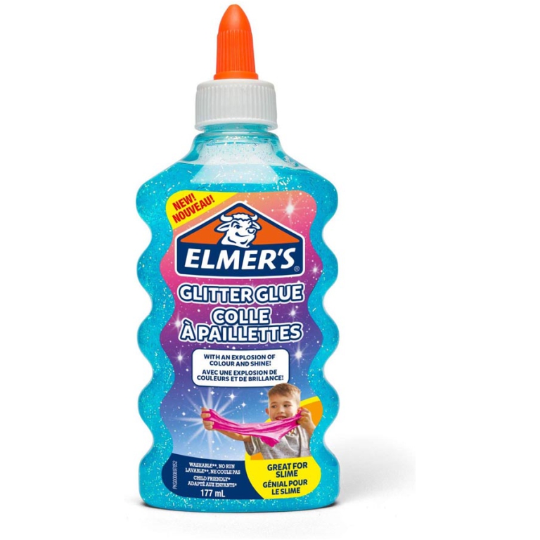 ELMER'S GLITTER 177ML BLU SLIME