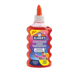 ELMER'S GLITTER 177ML ROSSO SLIME