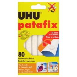 PATAFIX UHU BIANCO 80GOMMINI ADESIVI REMOVIBILI