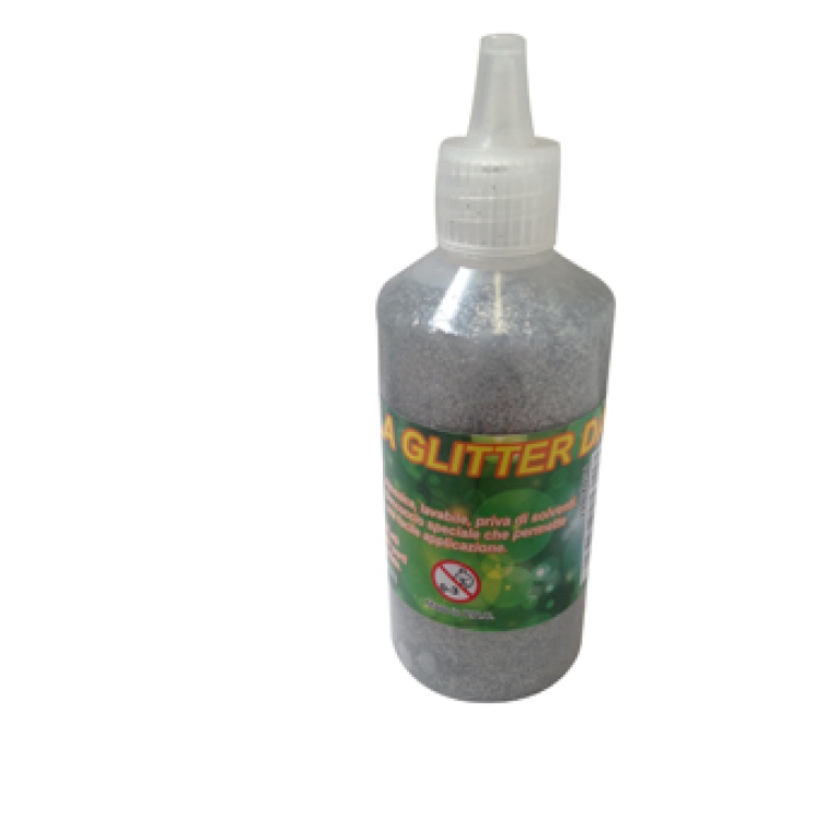 COLLA GLITTER 53ML 12PZ  ARGENTO