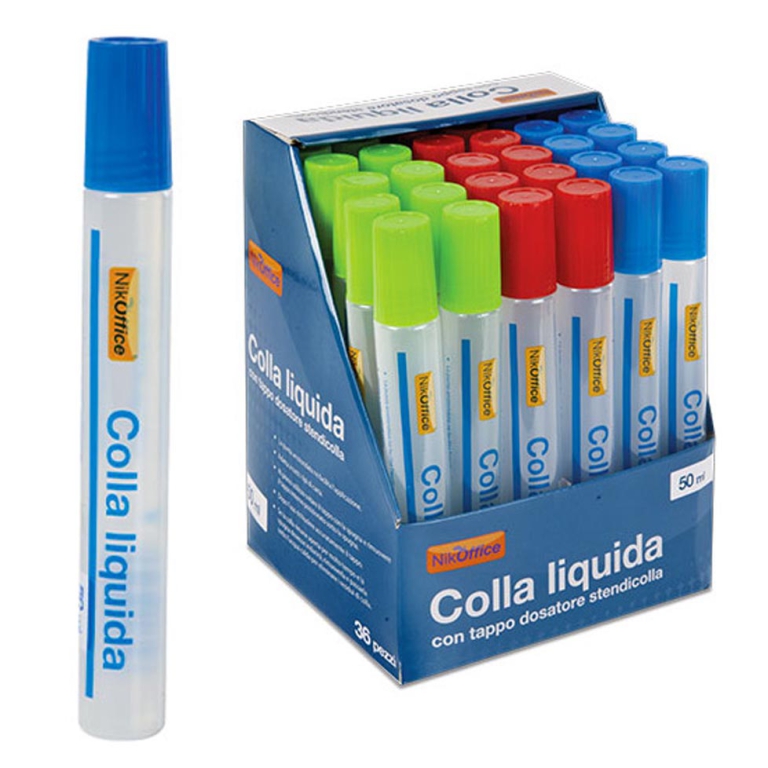 COLLA LIQUIDA  50GR 36PZ CON SPUGNA