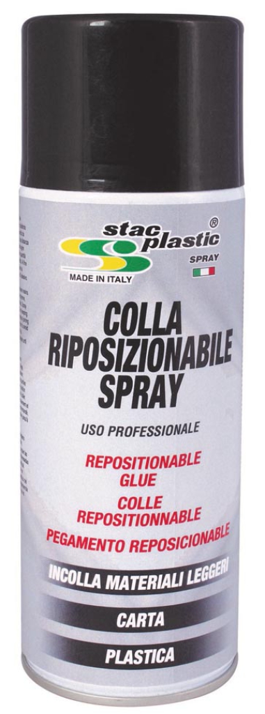 COLLA SPRAY 400ML REMOVIBILE RIPOSIZIONABILE: vendita ingrosso con consegna  veloce